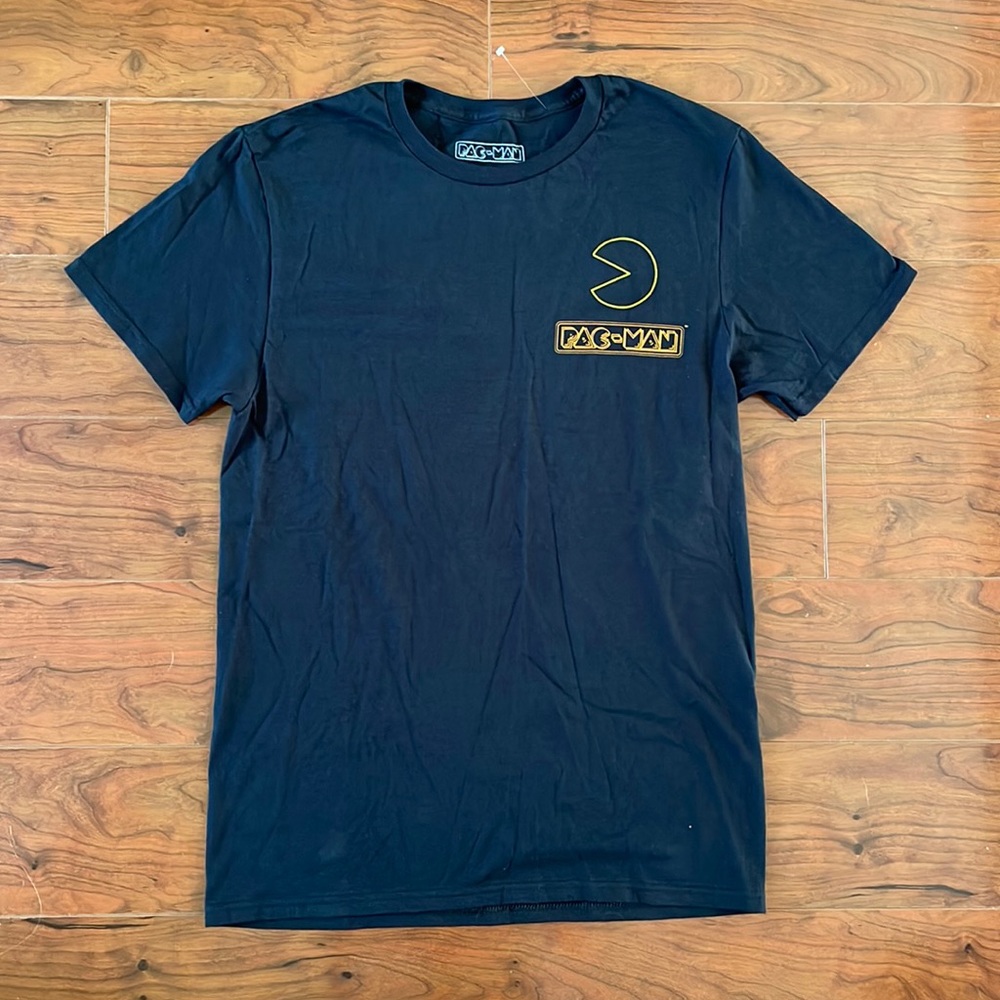NWOT Pac-Man Video Game Graphic Tee Shirt